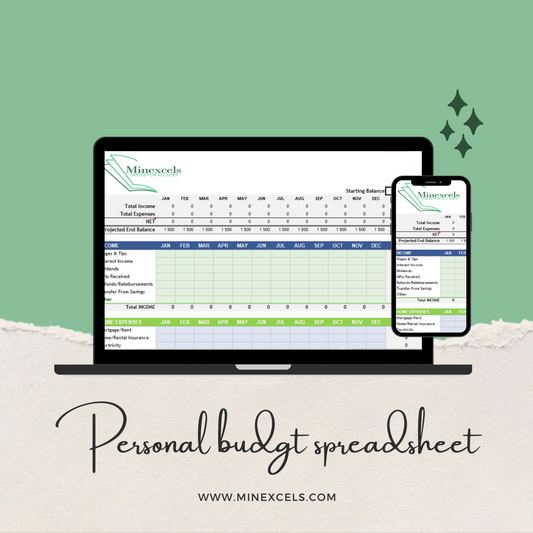 Personal Budget Spreadsheet